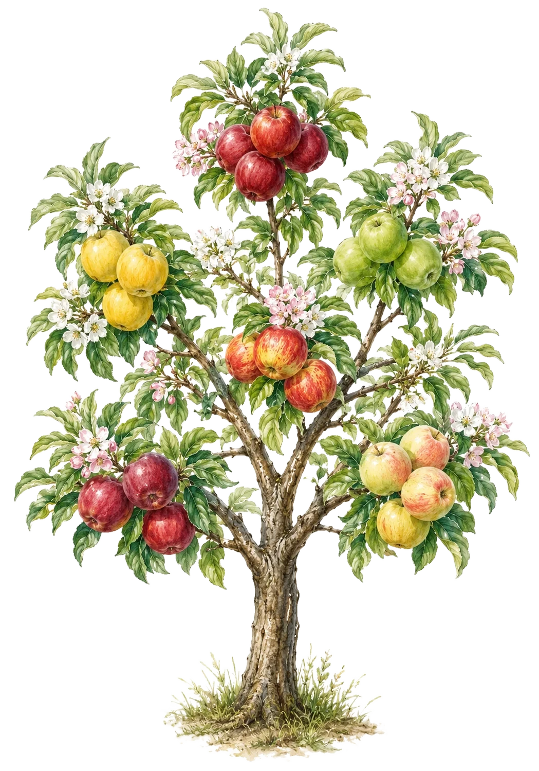 Botanical illustration of Cocktail Tree