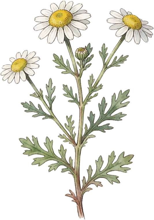 Botanical illustration of Roman Chamomile