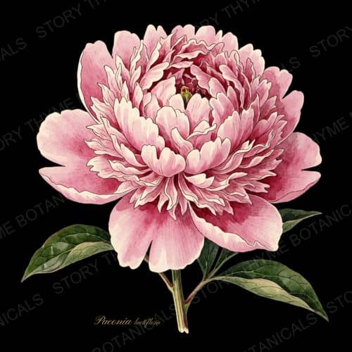 Peony — Garden Blooms botanical print