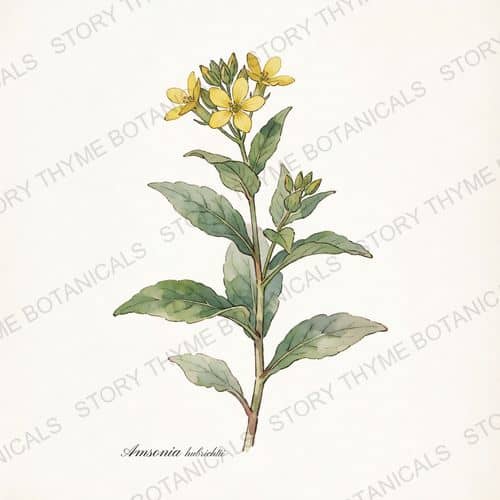 Amsonia (Bluestar) — a print from the Plant Library collection