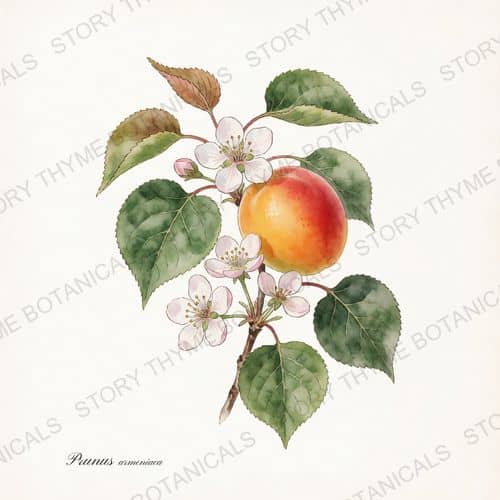 Apricot — a print from the Plant Library collection