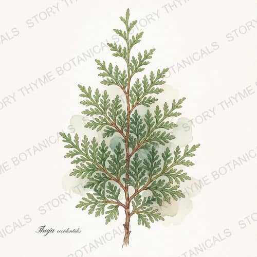 Arborvitae — a print from the Plant Library collection