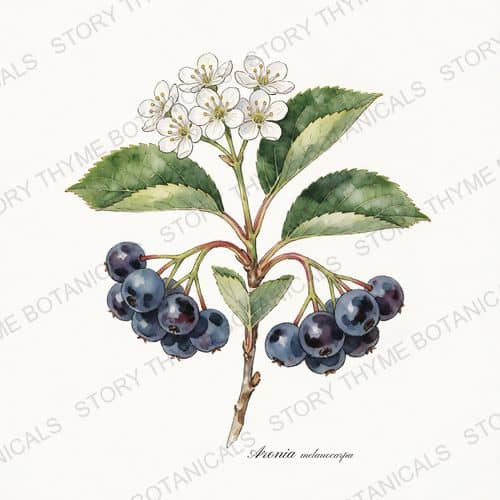 Aronia (Chokeberry) — Improved — a print from the Plant Library collection