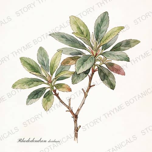 Azalea — a print from the Plant Library collection