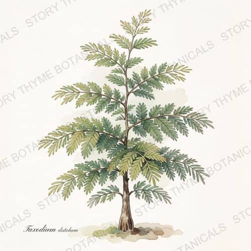 Bald Cypress — a print from the Plant Library collection