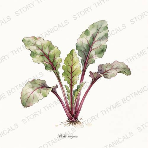 Beet — a print from the Plant Library collection