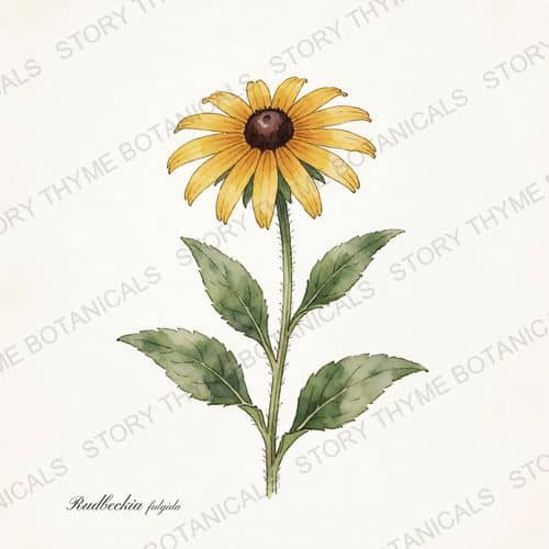 Black-eyed Susan — a print from the Plant Library collection