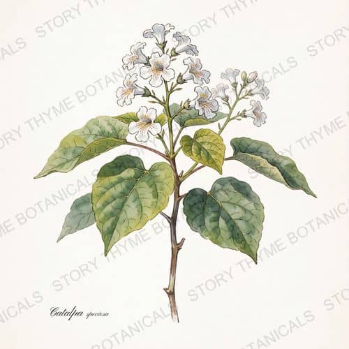 Northern Catalpa — a print from the Plant Library collection