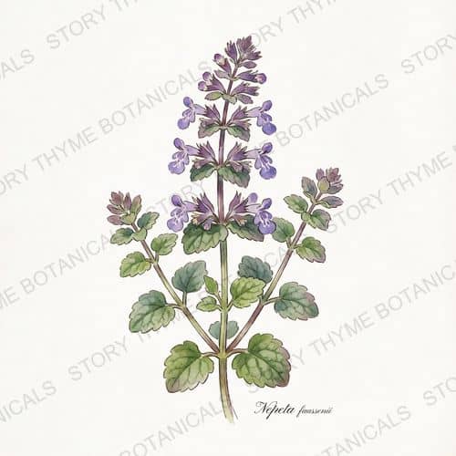 Catmint — a print from the Plant Library collection