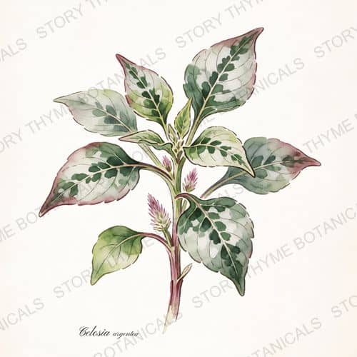 Celosia — a print from the Plant Library collection