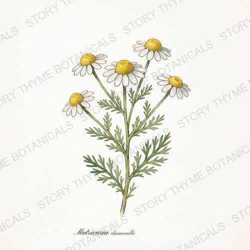 German Chamomile — a print from the Plant Library collection