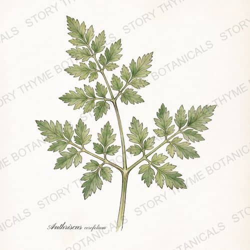 Chervil — a print from the Plant Library collection