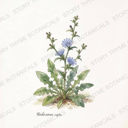 Chicory — a print from the Plant Library collection