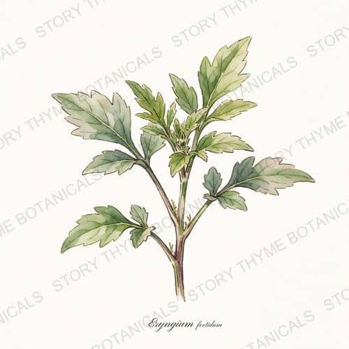 Culantro (Recao) — a print from the Plant Library collection