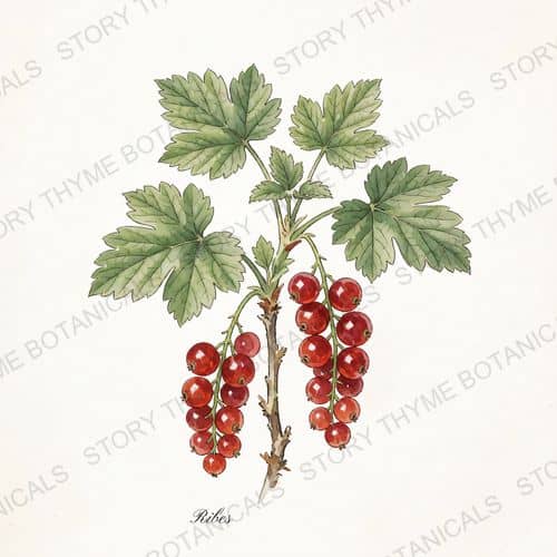 Currant — a print from the Plant Library collection