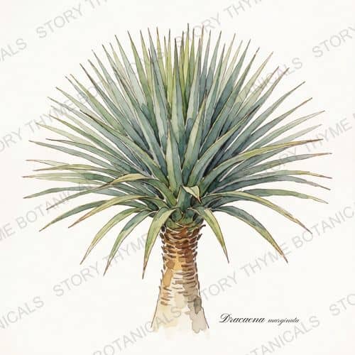 Dragon Tree — a print from the Plant Library collection