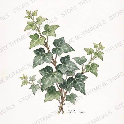 English Ivy — a print from the Plant Library collection