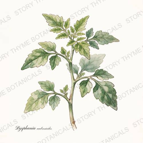 Epazote — a print from the Plant Library collection