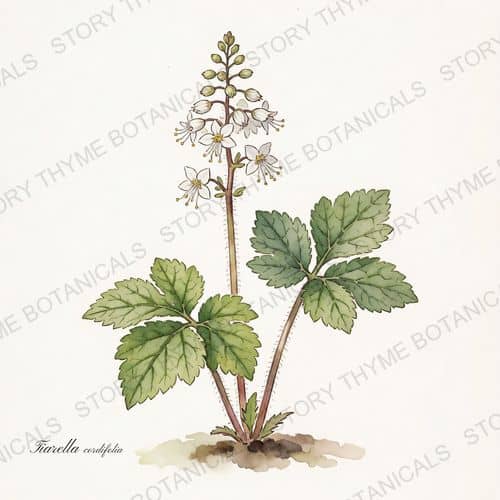Foamflower — a print from the Plant Library collection