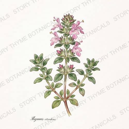 Lemon Thyme — a print from the Plant Library collection