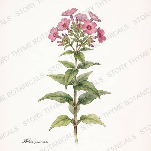 Garden Phlox — a print from the Plant Library collection
