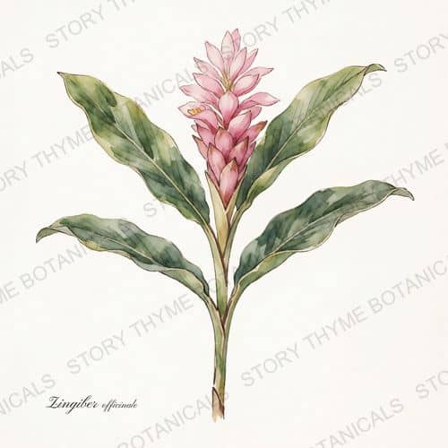Ginger — a print from the Plant Library collection