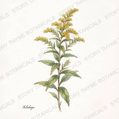 Goldenrod — a print from the Plant Library collection