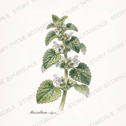 Horehound — a print from the Plant Library collection