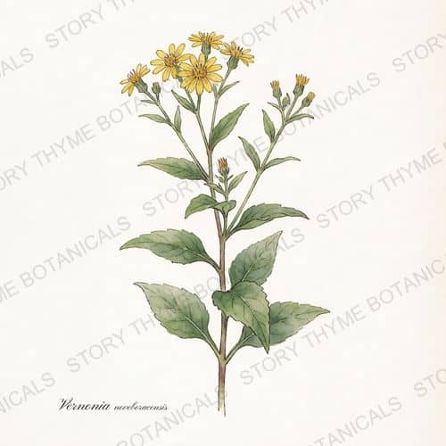 Ironweed — a print from the Plant Library collection