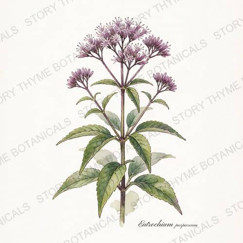 Joe Pye Weed — a print from the Plant Library collection