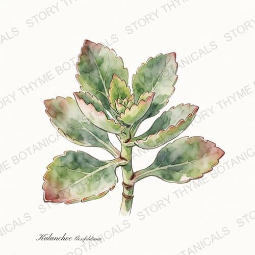 Kalanchoe — a print from the Plant Library collection