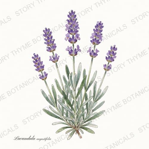 Lavender — a print from the Plant Library collection