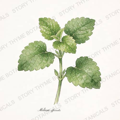 Lemon Balm — a print from the Plant Library collection