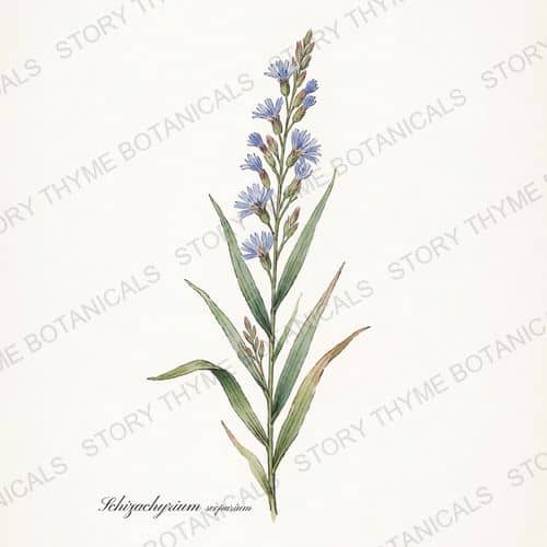 Little Bluestem — a print from the Plant Library collection