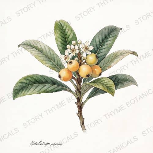 Loquat — a print from the Plant Library collection
