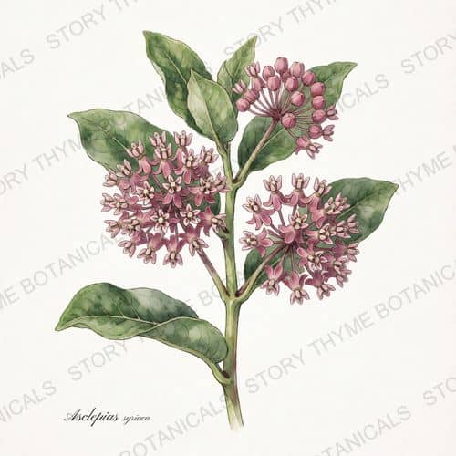 Common Milkweed — a print from the Plant Library collection