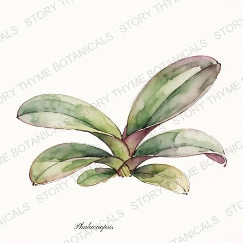 Moth Orchid — a print from the Plant Library collection