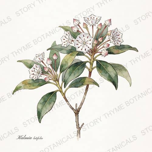 Mountain Laurel — a print from the Plant Library collection
