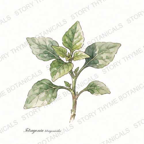 New Zealand Spinach — a print from the Plant Library collection