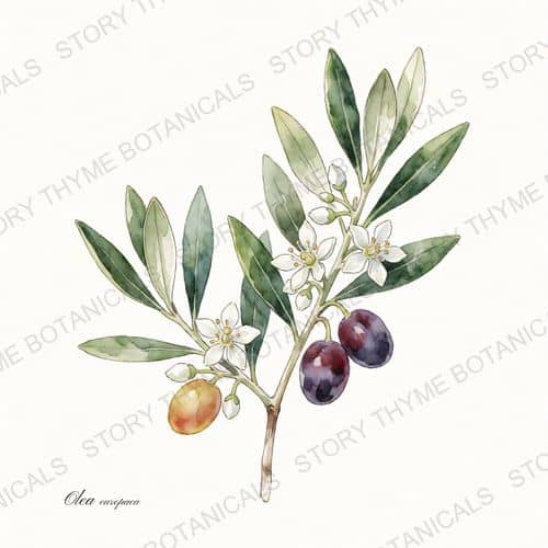 Olive — a print from the Plant Library collection