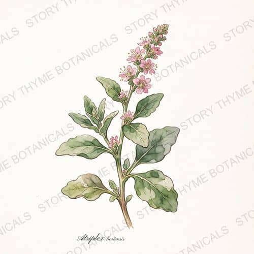 Orach (Mountain Spinach) — a print from the Plant Library collection