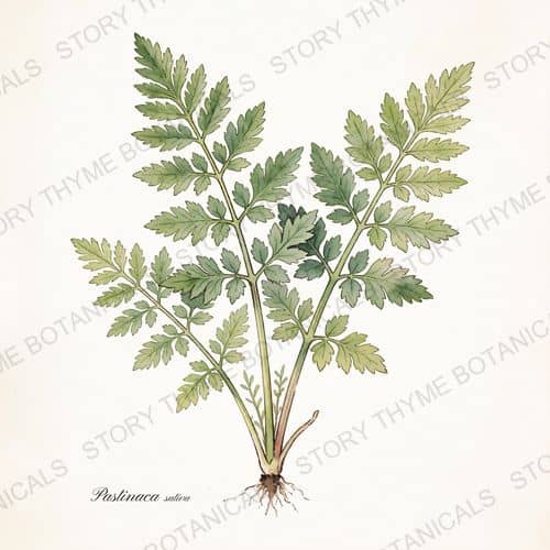 Parsnip — a print from the Plant Library collection