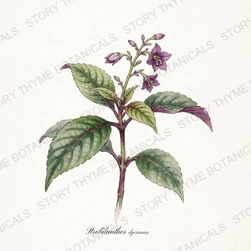 Persian Shield — a print from the Plant Library collection