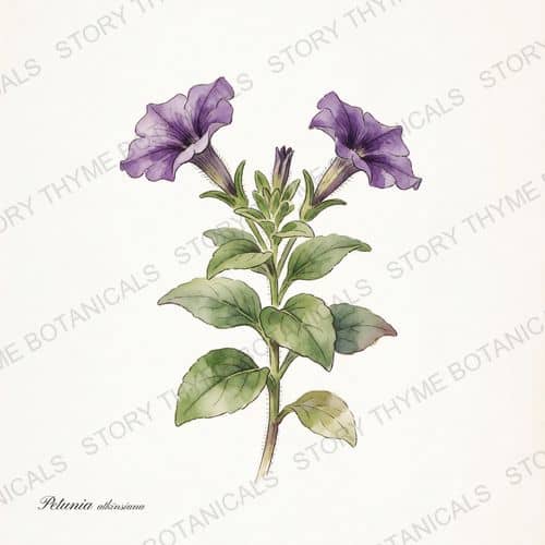 Petunia — a print from the Plant Library collection