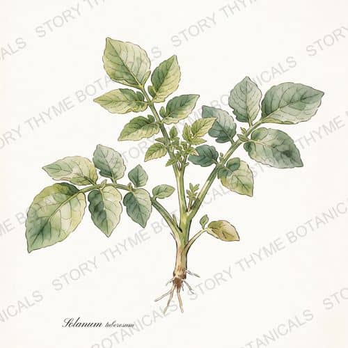 Potato — a print from the Plant Library collection