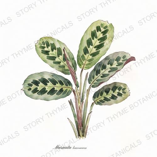 Prayer Plant — a print from the Plant Library collection