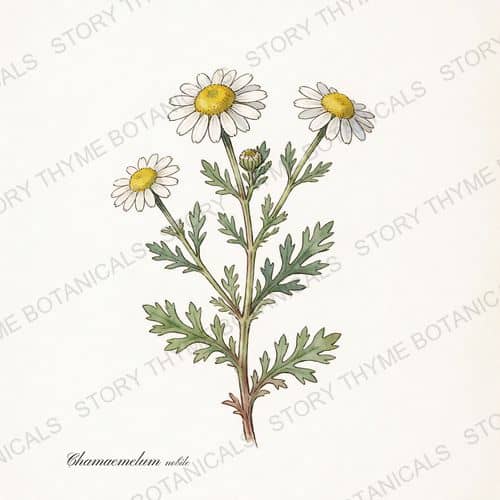 Roman Chamomile — a print from the Plant Library collection