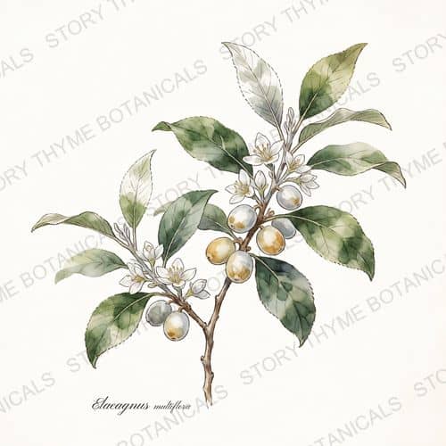 Goumi — a print from the Plant Library collection