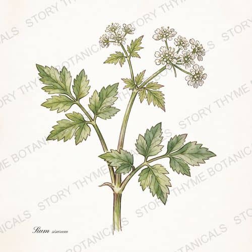Skirret — a print from the Plant Library collection