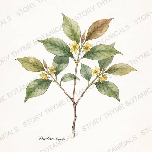Spicebush — a print from the Plant Library collection